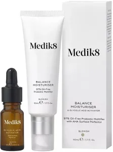 Medik8 Krém problémás bőrre Balance Moisturiser & Glycolic Acid Activator (Surface Perfector) 50 ml