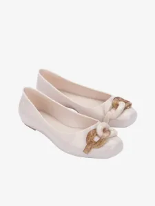 Melissa Aura Chain Balerina cipő Fehér #206172