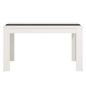 Asztal Domus 135x80 fehér 11008795