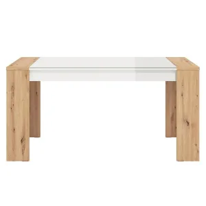 Asztal Molise artisan/fehér 11008226