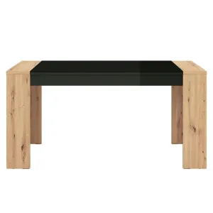 Asztal Molise artisan/fekete 11008342