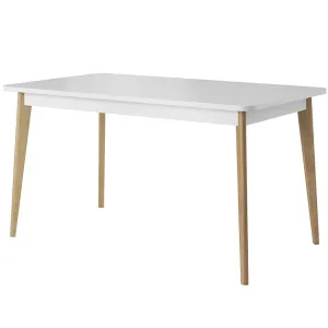 Asztal Primo PST 140 tölgy riviera/fehér