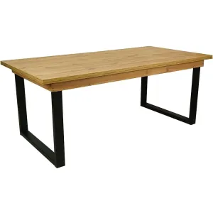 Asztal ST-10 140X80 + 40 wotan tölgy