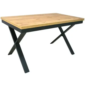 Asztal St-978 140x80+40 tölgy wotan