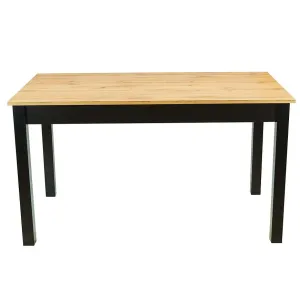 Asztal St30 Jarek 120x70+40 wotan tölgy / fekete