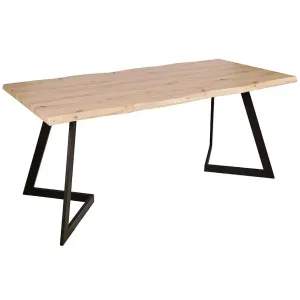 Asztal St-31 180x88 cm mdf oflis artisan lábak fém