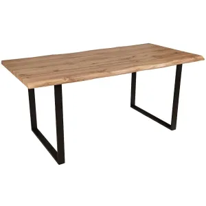 Asztal St-32 180x88 cm mdf oflis wotan lábak fém