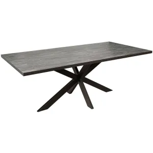 Asztal St-40 200x100 konkrét sötét