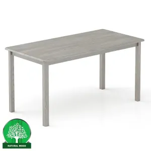 Asztal fenyő ST104-150x75x75 grey
