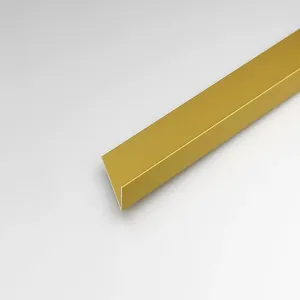 Szögprofil alumínium arany 30x15x1000