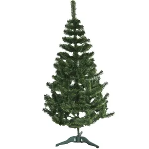Karácsonyfa, fenyőfa, zöld szélű 100 cm