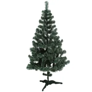 Karácsonyfa, műfenyő, fehér szélű 220 cm