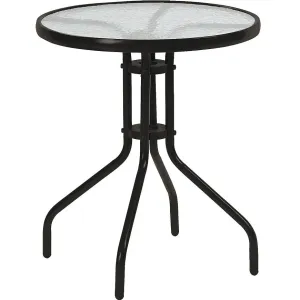 Asztal Bistro fekete
