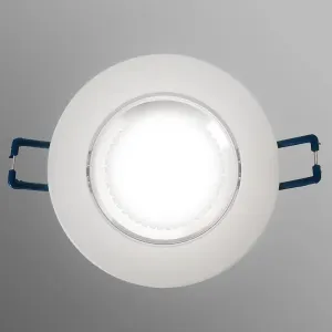 Mennyezeti beépíthető lámpa LED fehér matt kerek