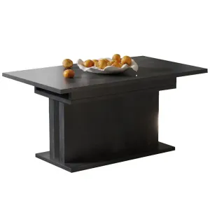 Asztal, felhúzható Solaris 170 sötét konkrét