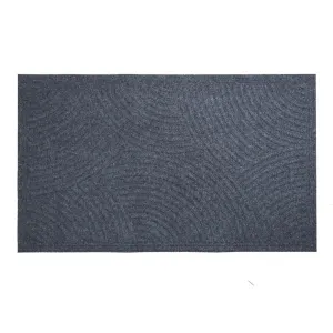 Lábtörlő textil K-504-3 80x120 cm szürke