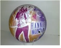 Unice labda Hannah Montana 2677 lila-arany