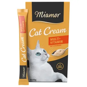 24x15g Miamor Cat Snack multivitamin krém macskasnack