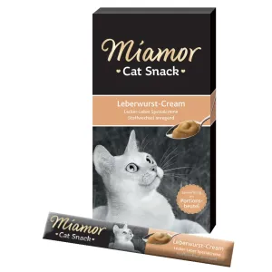 66x15g Miamor Cat Snack májkrém macskasnack