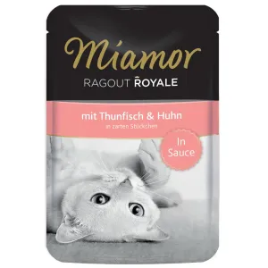 Miamor Ragout Royale szószban 22 x 100 g -  Tonhal & csirke