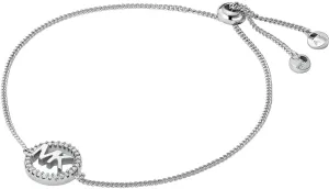 Michael Kors Csillogó ezüst karkötő logóval MKC1246AN040