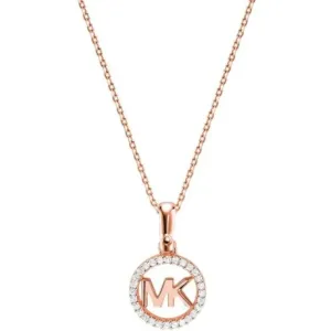 Michael Kors Bronz nyaklánc csillogó medállal MKC1108AN791 (lánc, medál)