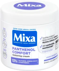 Mixa Regeneráló testápoló atópiára hajlamos bőrre Panthenol Comfort (Restoring Cream) 400 ml