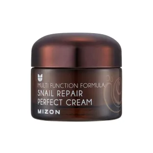 Mizon Arcápoló gél csigaváladék szűrlettel 60% problémás bőrre (Snail Herbal Essences Repair Perfect Cream) 50 ml #1157719
