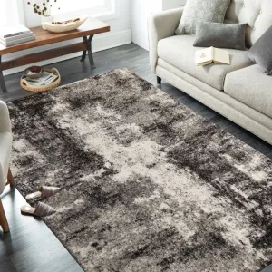 Modern bézs-barna mintás szőnyeg a nappaliba Szélesség: 240 cm | Hossz: 330 cm
