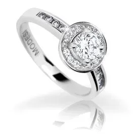Modesi Csillogó ezüst gyűrű WAIYS-R 52 mm
