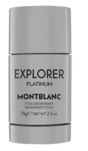 Mont Blanc Explorer Platinum - szilárd dezodor 75 g