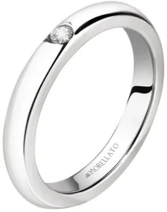 Morellato Acél gyűrű kristállyal Love Rings SNA46 56 mm