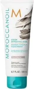 Moroccanoil Tonizáló hajápoló maszk Platinum (Color Depositing Mask) 200 ml