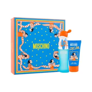 Moschino Cheap & Chic I Love Love - Eau De Toilette spray 30 ml + testápoló krém 50 ml