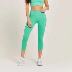MP Power női 3/4-es leggings - Hideg zöld - XS