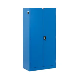 Szerszámos szekrény - perforált hátlap és szárnyas ajtók - 2 fiók - zárható | MSW