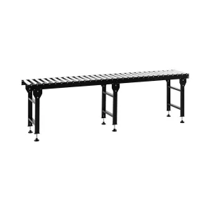 Görgős asztal - 400 kg - 300 cm - 30 görgő - állítható magasságú | MSW
