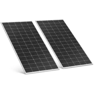 Erkély napelem rendszer - 600 W - 2 monokristályos panel - csatlakoztatható teljes készlet | MSW