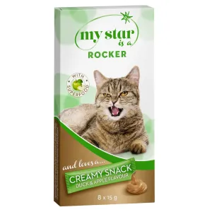 24x15g My Star  is a Rocker - kacsa & alma Creamy Snack macskáknak