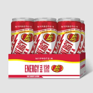 BCAA Energy Drink Energiaital – Jelly Belly® - 6 x 330ml - Very Cherry