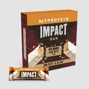 Impact Protein Bar - 6Szeletek - Mogyoróvaj