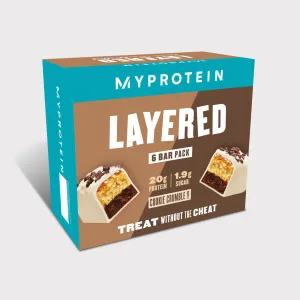 Layered Protein Bar szelet - 6 x 60g - Cookie Crumble