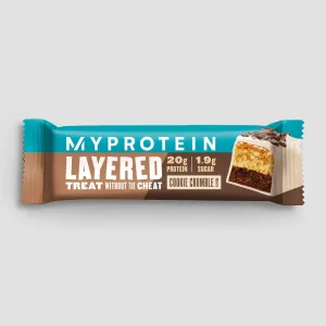 Layered Protein Bar szelet (minta) - Cookie Crumble