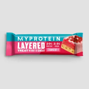 Layered Protein Bar szelet (minta) - Eper