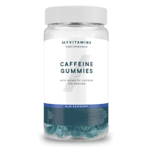 Koffein Gumicukor Gummies - 60gummies - Kék málna