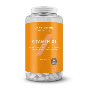 Vegán D-Vitamin Gélkapszula - 180gélkapszula - Ízesítetlen