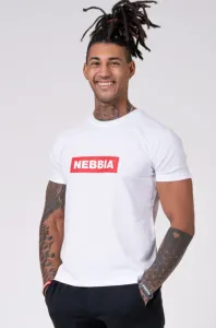 NEBBIA férfi póló 593  fehér  M