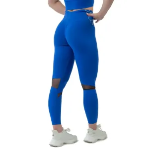 Női leggings magas derékkal Nebbia FIT Activewear 443  kék  L