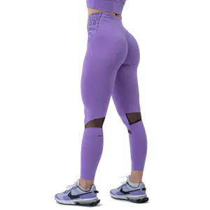 Női leggings magas derékkal Nebbia FIT Activewear 443  S  lila