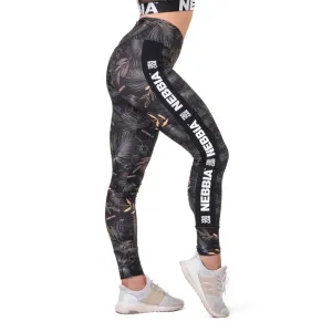 Női leggings Nebbia High Waist Performance Leggings 567  Vulkanikus Fekete  XS